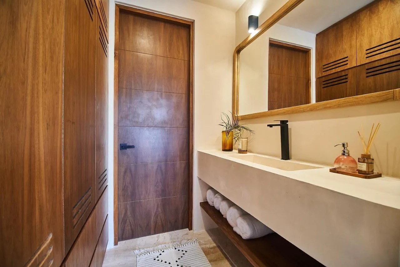 Fancy Tropical Apartment Cozy Private Balcony With Plunge Pool Premium Location In Тулум