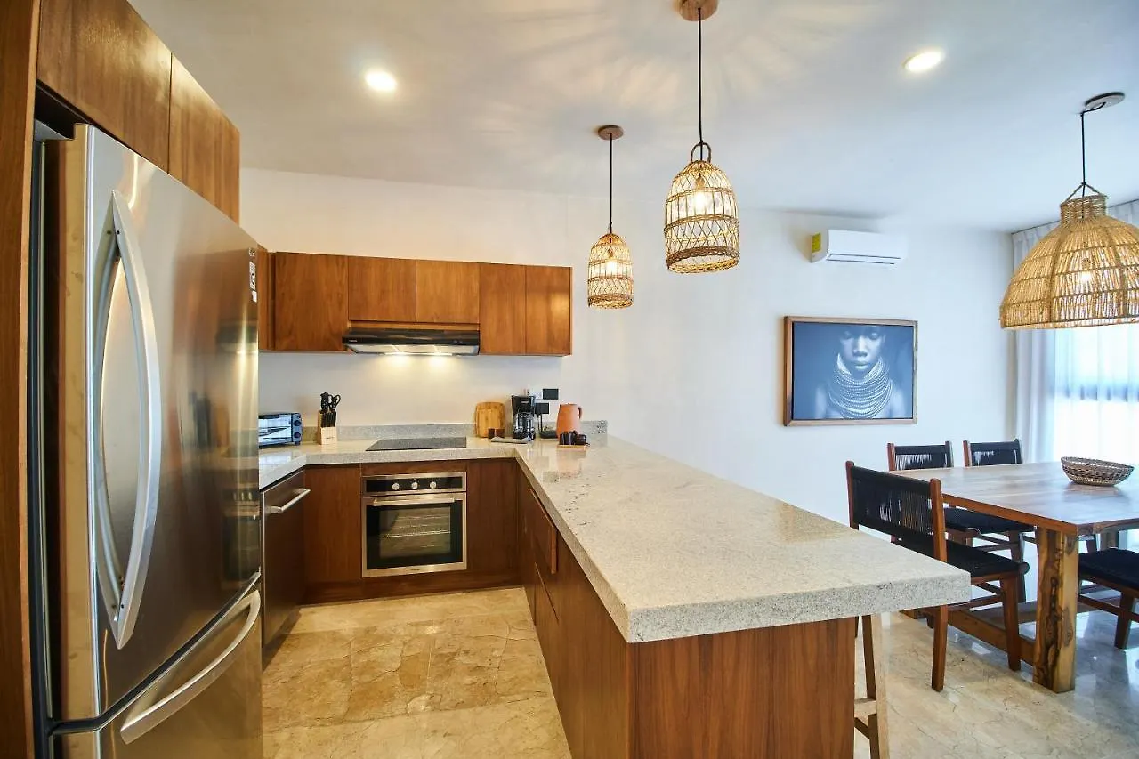 Fancy Tropical Apartment Cozy Private Balcony With Plunge Pool Premium Location In Тулум 0*,