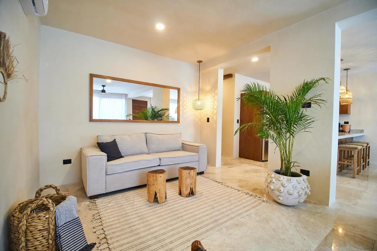 Fancy Tropical Apartment Cozy Private Balcony With Plunge Pool Premium Location In Тулум 0*,  Мексика