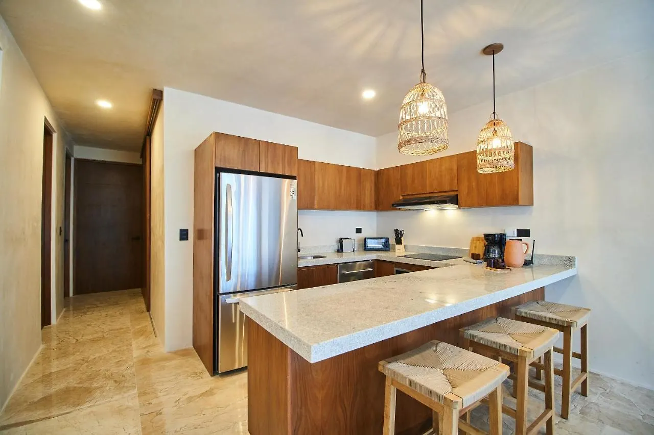 Fancy Tropical Apartment Cozy Private Balcony With Plunge Pool Premium Location In Тулум Мексика