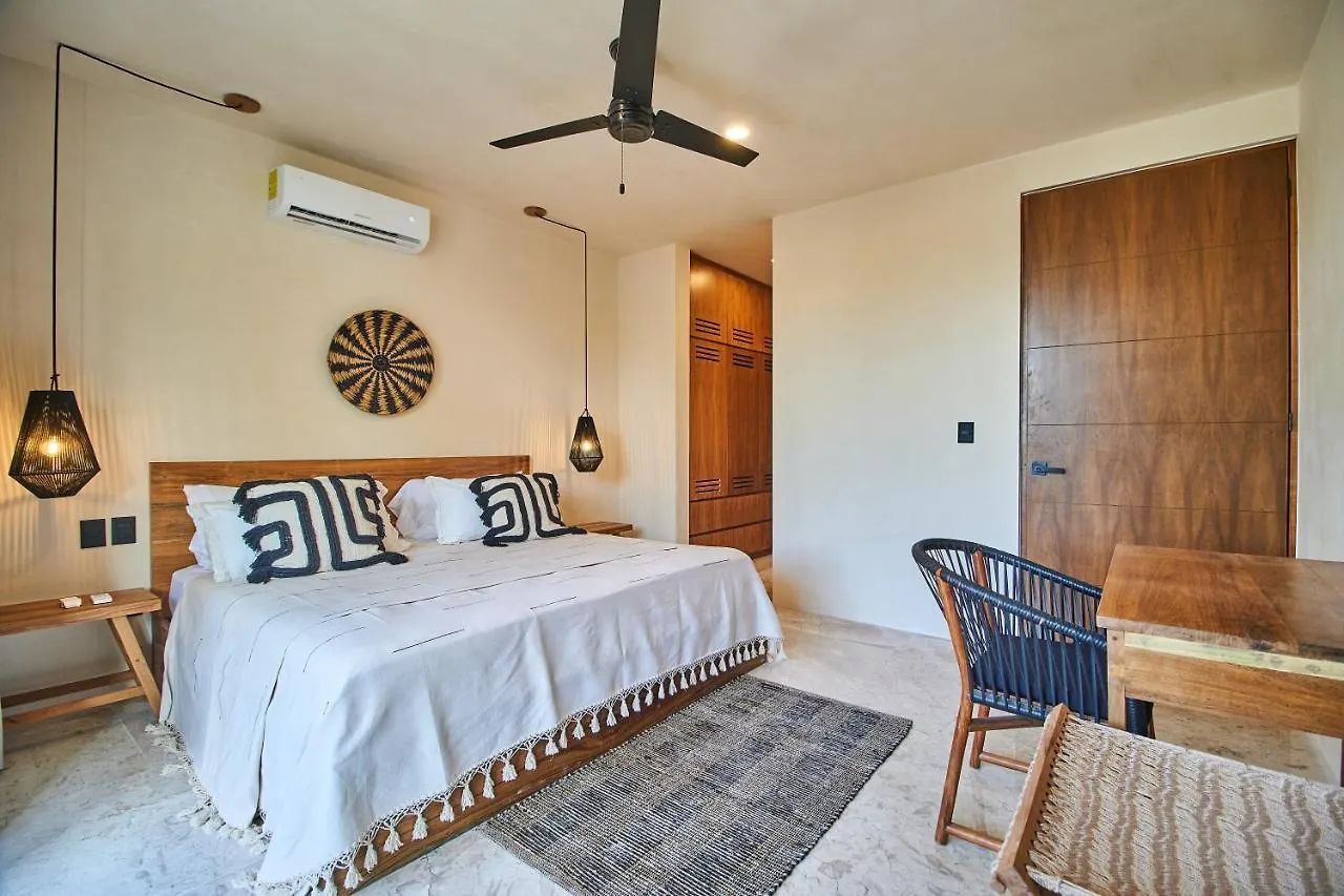 Fancy Tropical Apartment Cozy Private Balcony With Plunge Pool Premium Location In Тулум