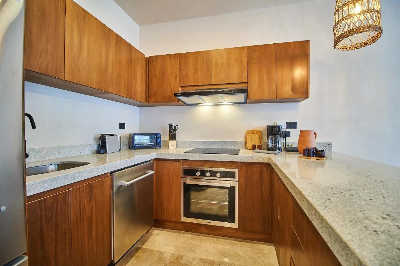 Fancy Tropical Apartment Cozy Private Balcony With Plunge Pool Premium Location In Tulum 0*,  Messico
