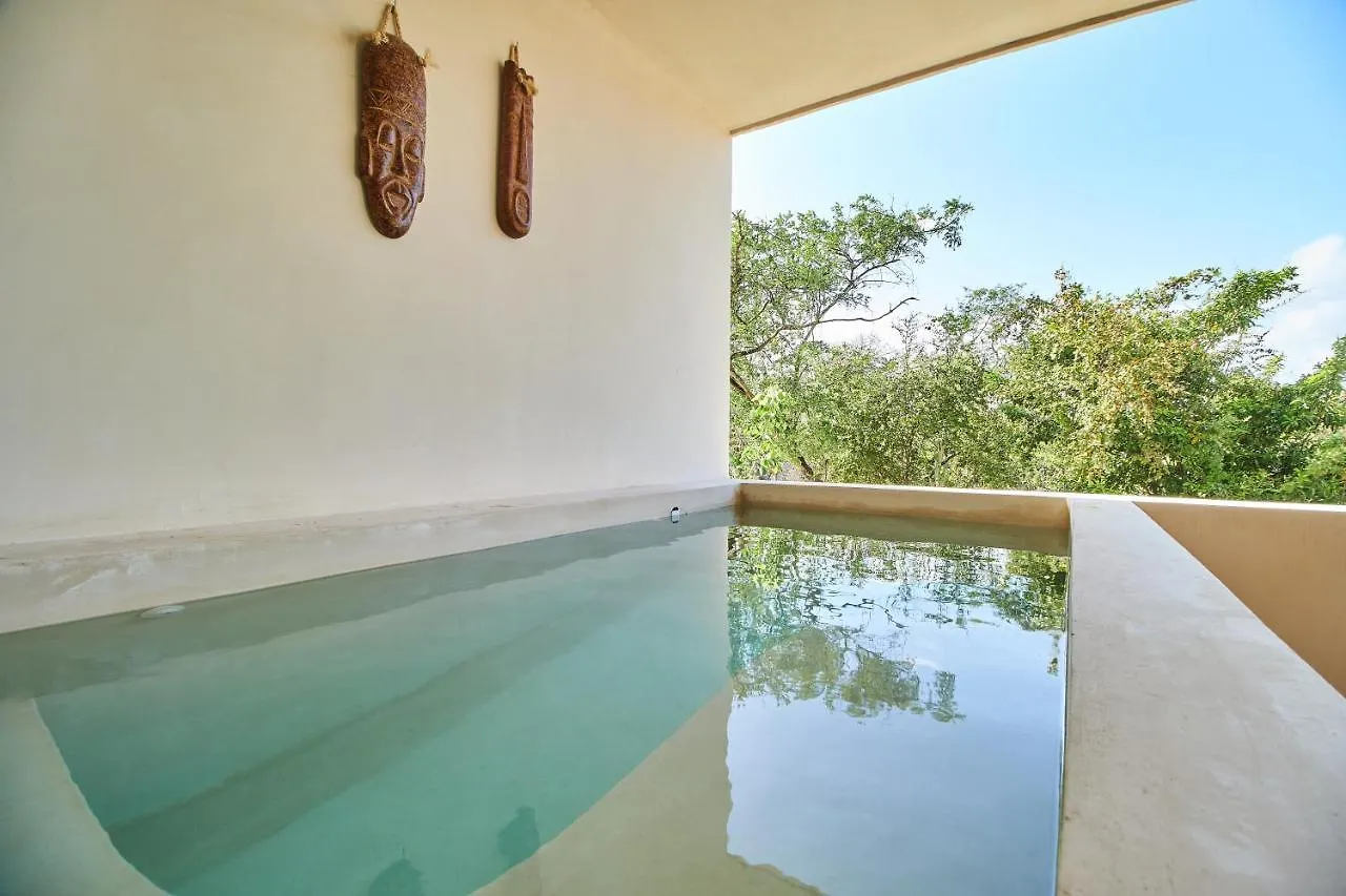 Fancy Tropical Apartment Cozy Private Balcony With Plunge Pool Premium Location In Tulum Messico