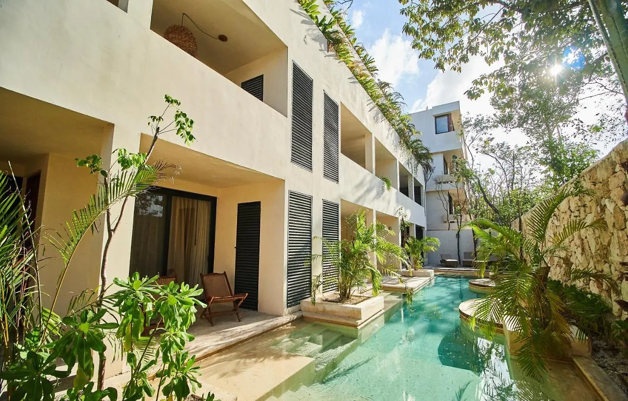 Fancy Tropical Apartment Cozy Private Balcony With Plunge Pool Premium Location In Tulum Messico