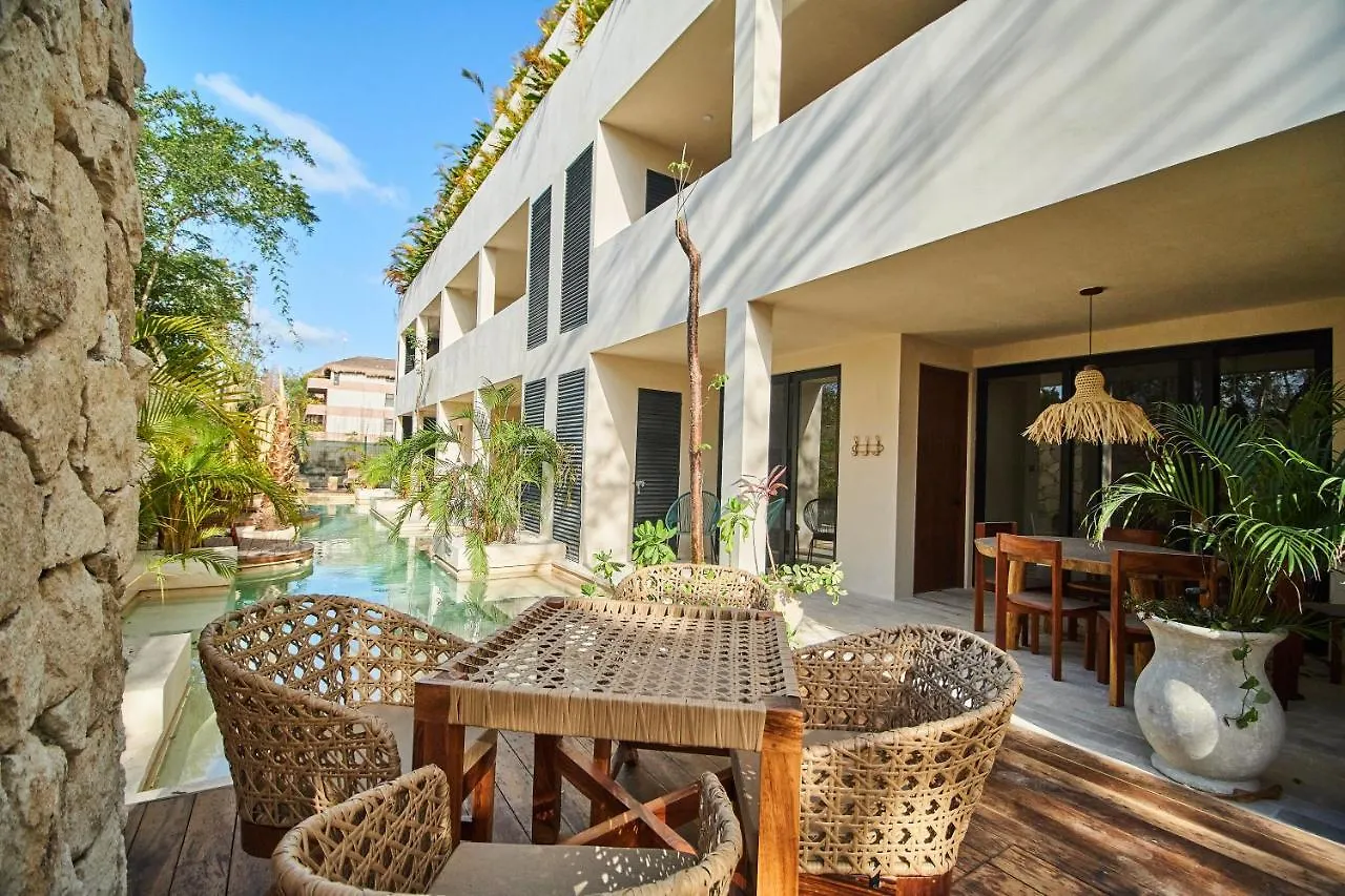 Fancy Tropical Apartment Cozy Private Balcony With Plunge Pool Premium Location In Tulum Mexico