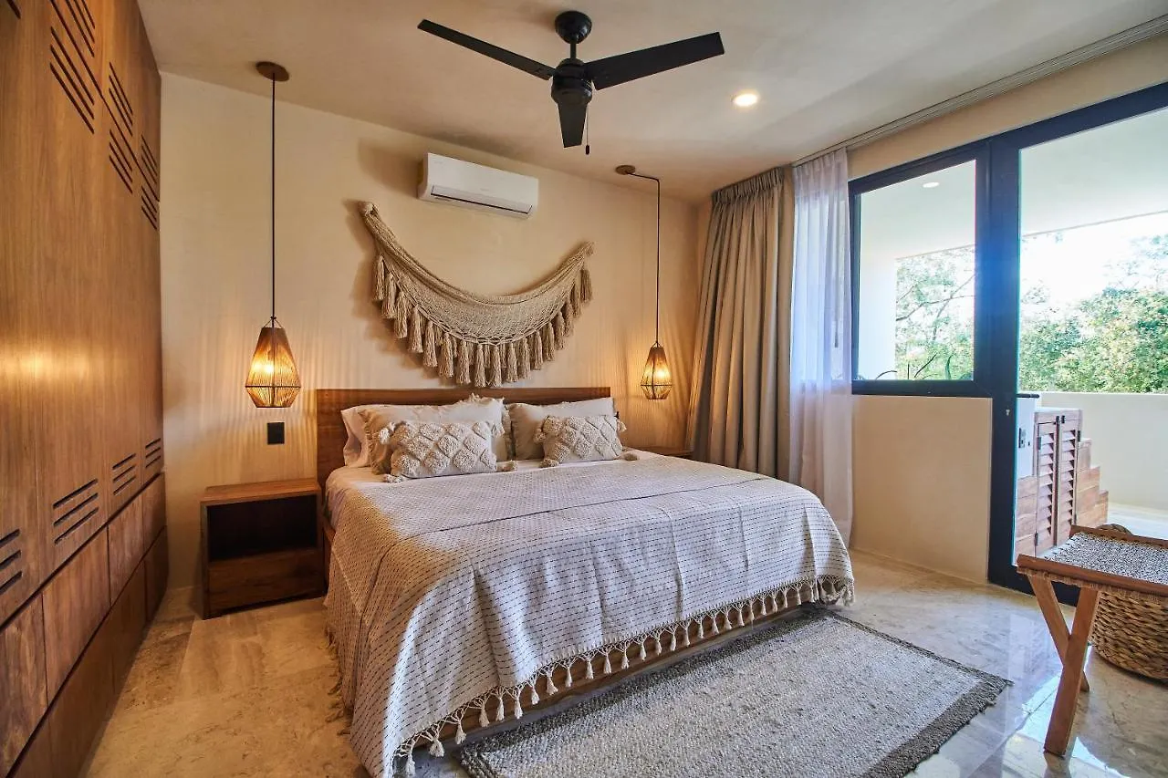 Fancy Tropical Apartment Cozy Private Balcony With Plunge Pool Premium Location In Tulum 0*,